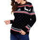 Fawn long sleeve pullover padded sweater