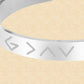 Women's Flat Head Character High Fashion Simple Stainless Steel Bracelet