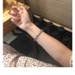 Moonstone gold bracelet