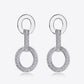 Moissanite 925 Sterling Silver Earrings