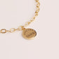 Simple Letters Fashion Temperament Real Gold Electroplating Jewelry