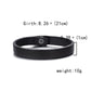 European And American Fashion Minimalist Men's Vintage Sparkling Style Leather Bracelet Unique Punk Style