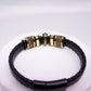Woven Bracelet Woven Cross Men's Punk