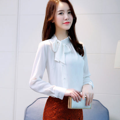 White Shirt Women Han Fan Bottoming Shirt