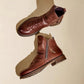 Retro Ankle Non-Slip Leather Boots Men