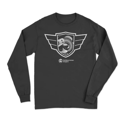 Fishing Air Force Men Long Sleeve Shirt