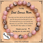 Heart Pendant Handmade Beaded Zebra Bracelet