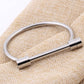 Fashion rose gold-plated titanium steel bracelet