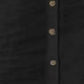 Stand-up Collar 34 Sleeve Shirt Button Casual Dress