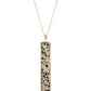 Natural Stone Drop Earrings