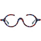 New Shaped Anti-blue Light Glasses Flat Mirror Female