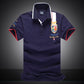 Spot Brand Men's Polo Shirt Lapel Short-sleeved T-shirt Cotton Hot Sale At AliExpress