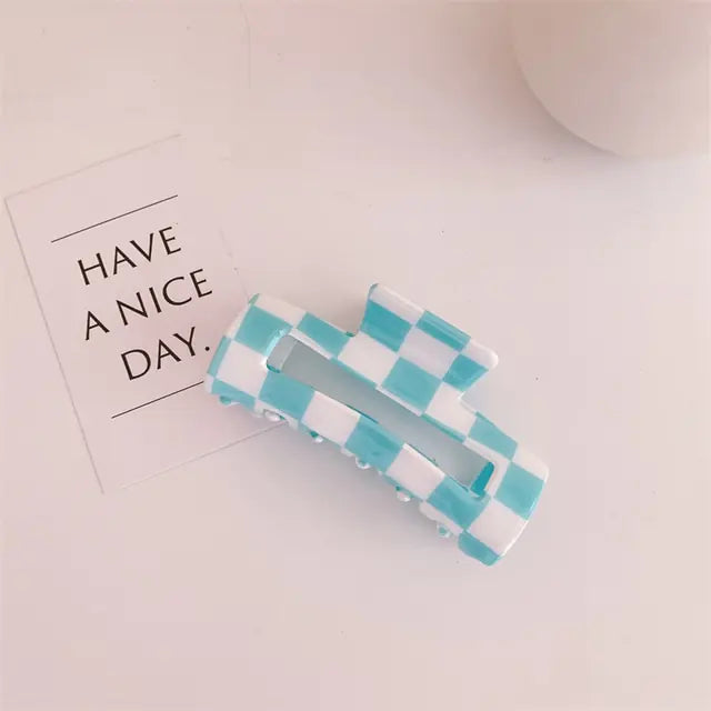 Rectangle Hair Claw Clips