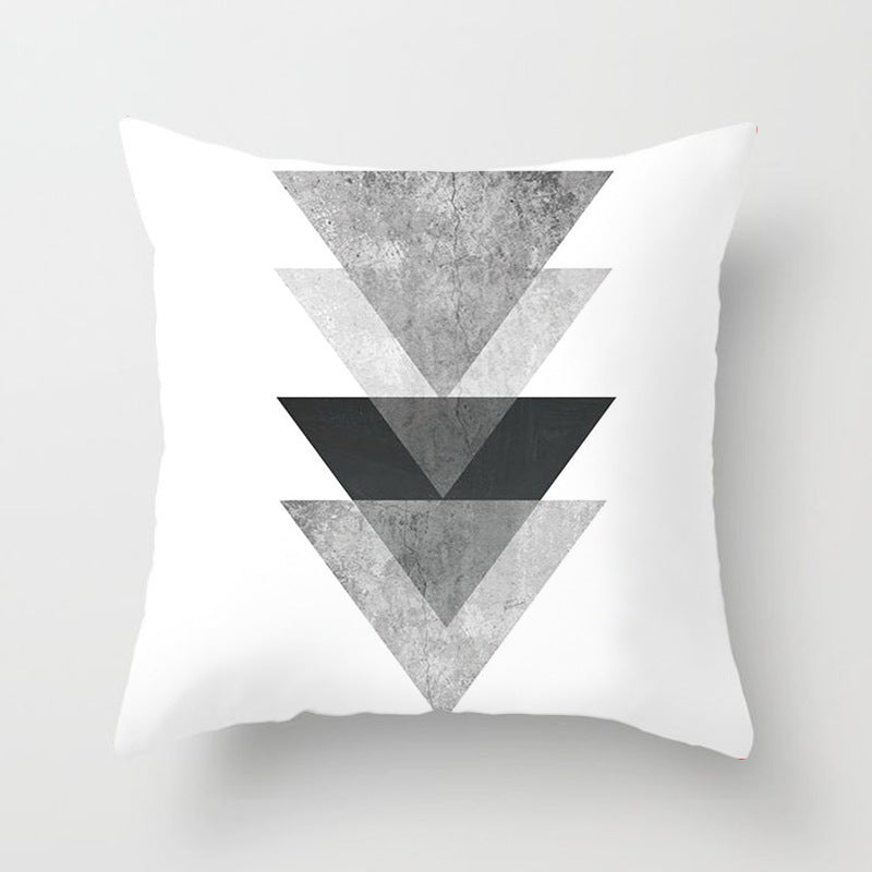 Modern Geometric Abstract Automobile Household Goods Sofa Pillow Cover