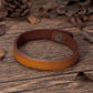 European And American Fashion Minimalist Men's Vintage Sparkling Style Leather Bracelet Unique Punk Style