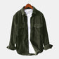 Corduroy shirt Men's long-sleeved shirt
