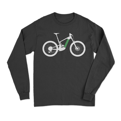 E Bike Men Long Sleeve Shirt