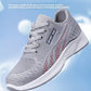 Flat Flying Woven Breathable Mesh Surface Sneaker Women's Casual Soft Bottom Shoes