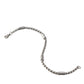 Men's Square Pearl Tube Chain Stainless Steel Bracelet