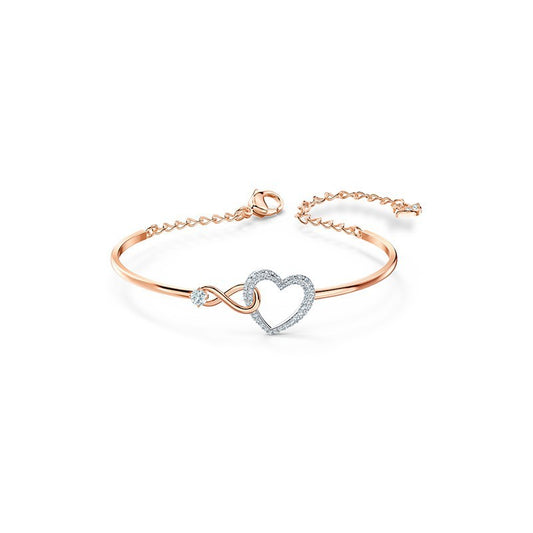 Eternal New Rose Gold Love Infinity Bracelet