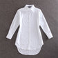 Oversized Shirt Loose Shirt Mid-length Shirt