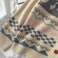 Fashion Lazy Round Neck Long Sleeve Outer Wear Cardigan