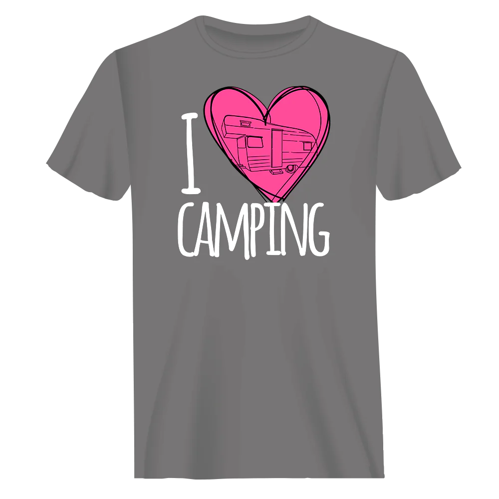 I Love Camping T-Shirt for Men
