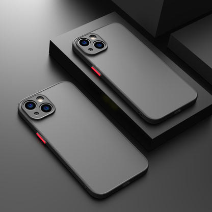 Suitable For  13pro Phone Case Iphone12 Skin Feeling Xs Max Eye Protection 8p Translucent XR Silicone 7 Frosted