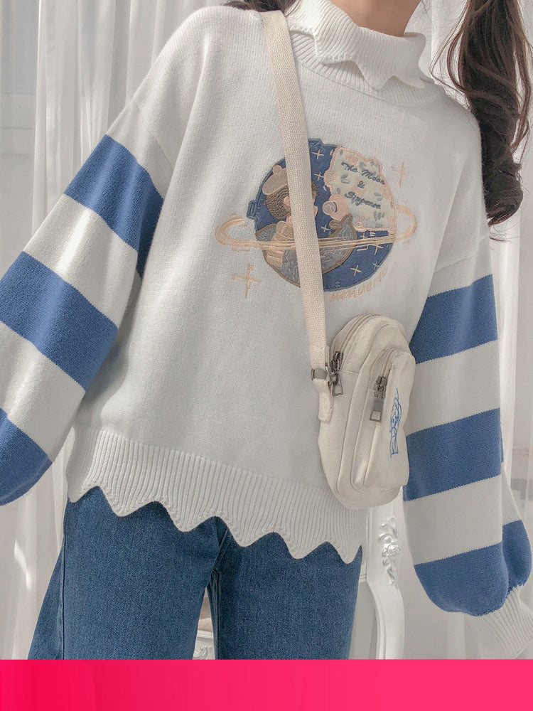 Turtleneck pullover