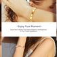 Gold Bracelets For Women 14K Gold Plated Friendship Love Bangle Bracelets Cubic Zirconia Stainless Steel Bracelet Jewelry Christmas Valentines Graduation Gifts For Women Teen Girls