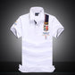 Spot Brand Men's Polo Shirt Lapel Short-sleeved T-shirt Cotton Hot Sale At AliExpress