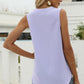 Notched Sleeveless Tank