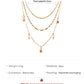 European And American Retro Metal Multilayer Star Clavicle Chain