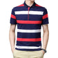 New Men's Clothing Short-sleeved Summer Top T-shirt Solid Color Casual Polo Collar Polo Shirt Casual Half-length Sleeve Versatile Clothes