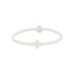 Simple Thin Cross Silicone Bracelet