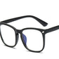 Classic flat mirror, rice nail glasses frame