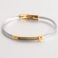 Long All-match Titanium Steel Cable Fashion Steel Wire Openable Bracelet
