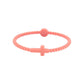 Simple Thin Cross Silicone Bracelet