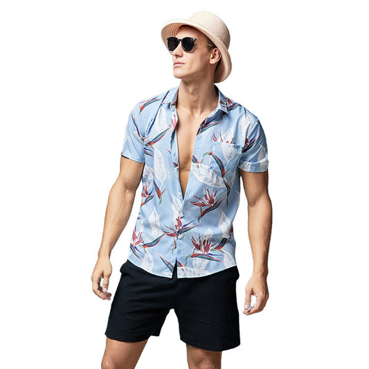 Men's Shirt Printing Casual Shirt