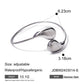 Fashion Jewelry Minar Hip Hop Metallic Irregular Water Drop Twist Adjustable Bangles For Women Titanium Steel 18K Gold PVD Plated Cuff Bracelet