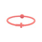 Simple Thin Cross Silicone Bracelet
