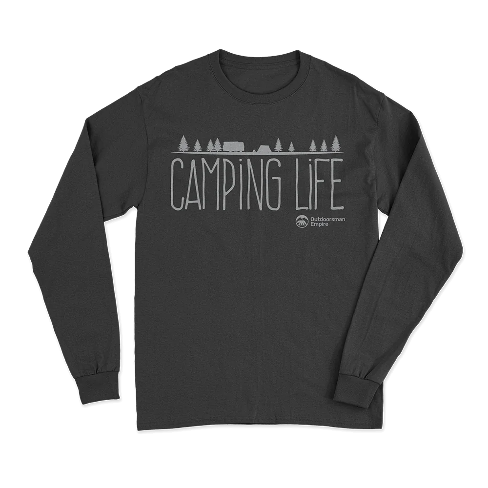 Camping Life Men Long Sleeve Shirt