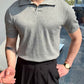 Summer Men Fashion Polo Shirts Short Sleeve