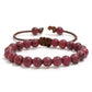 Simple Pulling Rope Wooden Bead Adjustable Bracelet Ornament
