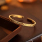 Silver Bracelet Female Solid Open Niche