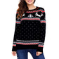 Fawn long sleeve pullover padded sweater