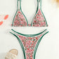 Women's Fashion Printed Split Bikini Swimsuit