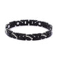Leaves Diamond Magnet Bracelet Bronze Brushed