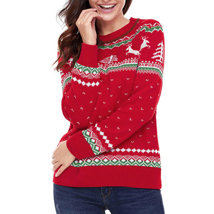 Fawn long sleeve pullover padded sweater