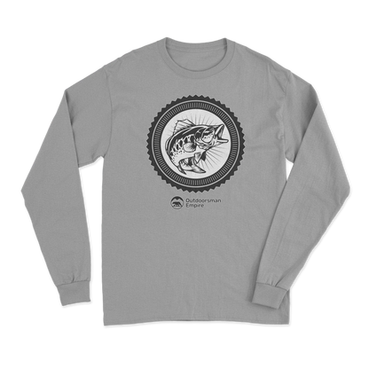 Fishing Vintage Men Long Sleeve Shirt